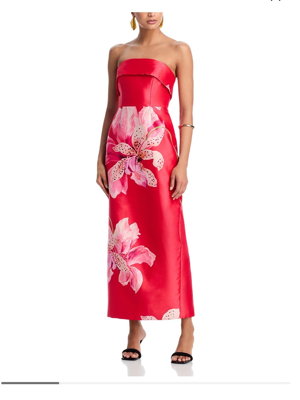 Milly Ciara Printed Faille Dress